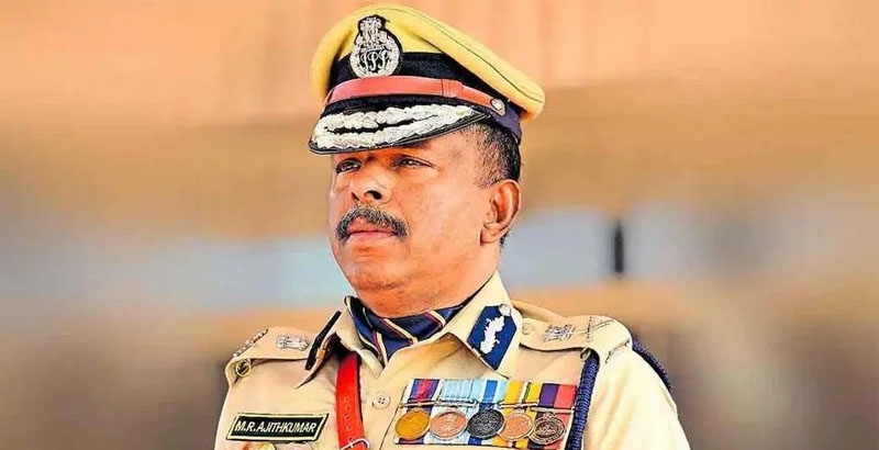 വ്യാജമൊഴി: എഡിജിപി എം.ആര്. അജിത് കുമാറിനെതിരെ കേസെടുക്കാമെന്ന് ഡിജിപി