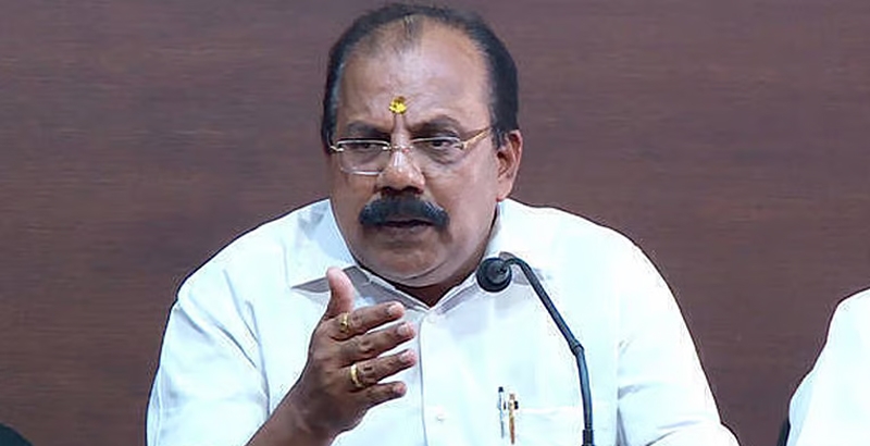 പാതിവില തട്ടിപ്പ് കേസ്; മാധ്യമങ്ങളെ കണ്ട ബി ജെ പി വൈസ് പ്രസിഡന്റ് ക്രൈംബ്രാഞ്ച് ഓഫിസില്‍ ഹാജരാകാതെ മടങ്ങി