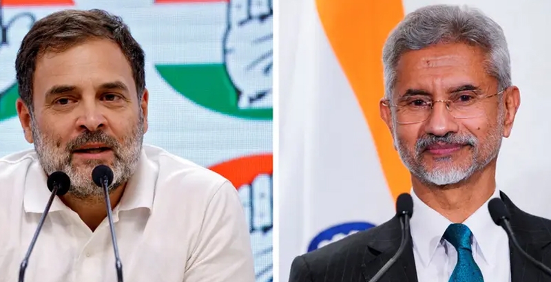 ഓപ്പറേഷന്‍ സിന്ദൂറിനിടെ എസ് ജയ്ശങ്കര്‍ പാകിസ്ഥാന് സൂചന നല്‍കിയതിനെതിരെ വീണ്ടും രാഹുല്‍ ഗാന്ധി