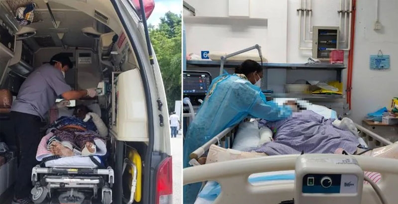 മലേഷ്യയില്വെച്ച് ഗുരുതര പൊള്ളലേറ്റ മിനിയെ എയര് ആംബുലന്സില് കൊച്ചിയിലെത്തിച്ചു; ആശുപത്രിയിലാക്കി