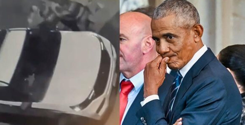 ഒബാമയുടെ വീടിനു മുന്നില്‍ ഡ്യൂട്ടിയിലുള്ള വനിതാ സുരക്ഷാ ഉദ്യോഗസ്ഥര്‍ ഏറ്റുമുട്ടി