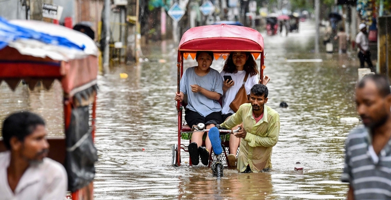 ഇന്ത്യയിലെ വടക്കു കിഴക്കന്‍ സംസ്ഥാനങ്ങളെ കാലവര്‍ഷം ബാധിച്ചു