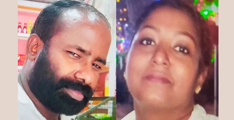 ഭാര്യയെ നടുറോഡിൽ കുത്തിക്കൊലപ്പെടുത്തിയ ഭർത്താവ് പൊലീസ് സ്റ്റേഷനിൽ കീഴടങ്ങി