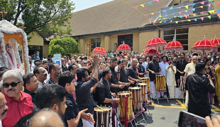 ബെന്‍സന്‍വില്ലില്‍ തിരുഹൃദയത്തിരുനാളിന് ഭക്തിനിര്‍ഭരമായ സമാപനം