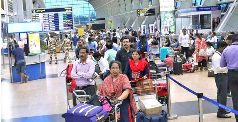 ടെര്മിനല് ശേഷി വിനിയോഗം 100% കവിഞ്ഞു; കാലുകുത്താനിടമില്ലാതെ ശ്വാസം മുട്ടി തിരുവനന്തപുരം വിമാനത്താവളം