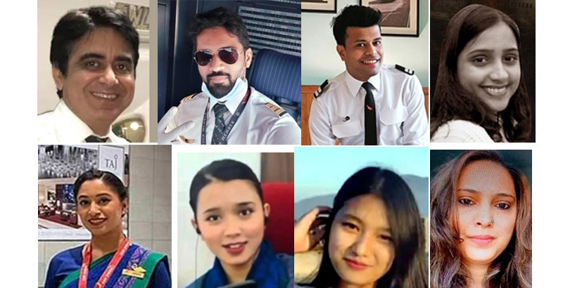 എയര്‍ ഇന്ത്യവിമാനദുരന്തത്തില്‍ രണ്ട് പൈലറ്റുമാര്‍ ഉള്‍പ്പെടെ 12 ക്യാബിന്‍ ക്രൂ അംഗങ്ങളും മരിച്ചു