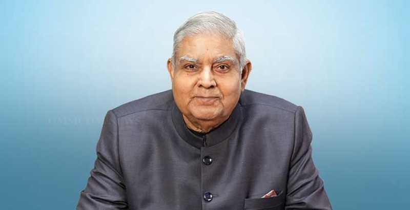 ഉപരാഷ്ട്രപതി ജഗ്ദീപ് ധന്‍കര്‍ രാജിവെച്ചു