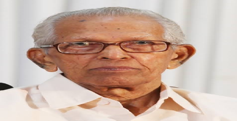 പ്രൊഫ. എം കെ സാനു ഗുരുതരാവസ്ഥയിൽ
