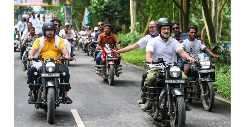 ബിഹാര് നിയമസഭ തെരഞ്ഞെടുപ്പില് ഇന്ത്യ സഖ്യത്തിന് പൊതു പ്രകടന പത്രിക ആയിരിക്കുമെന്ന് രാഹുല് ഗാന്ധി