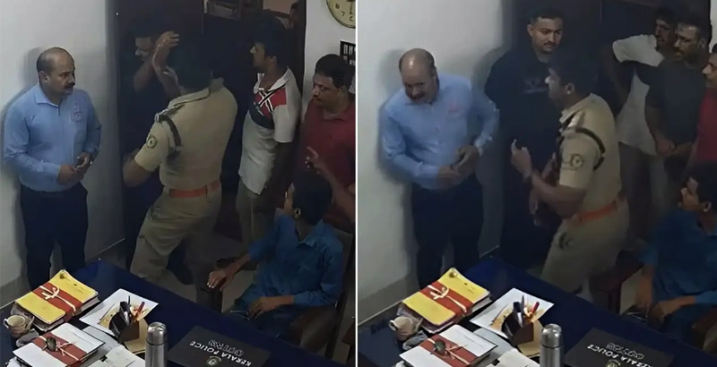 കുന്നംകുളം സംഭവത്തിന് പിന്നാലെ പീച്ചി സ്റ്റേഷനിലും പൊലീസ് മര്ദനം; ദൃശ്യങ്ങള് പുറത്ത്
