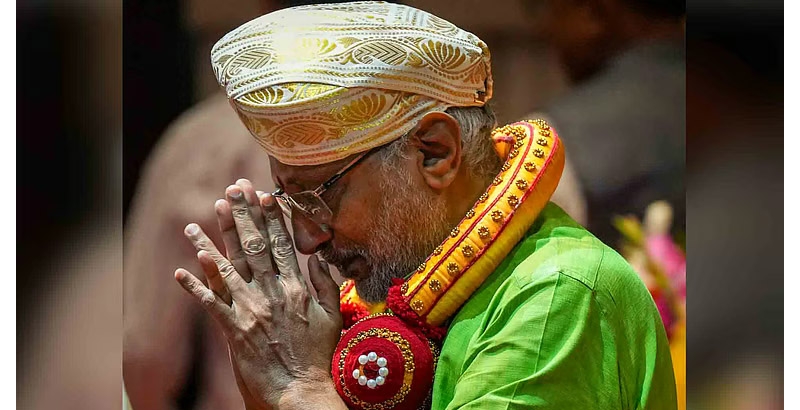 ഇന്ത്യയുടെ പതിനഞ്ചാമത് ഉപരാഷ്ട്രപതിയായി സി പി രാധാകൃഷ്ണന് ഇന്ന് സത്യപ്രതിജ്ഞ ചെയ്യും