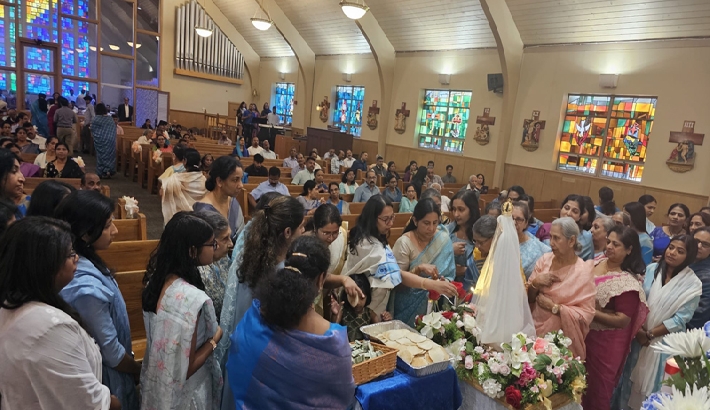 ആത്മീയ ഉണര്‍വേകി ബെന്‍സന്‍വില്‍ ഇടവക മരിയന്‍ സംഗമം