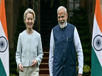 റഷ്യയുമായുള്ള വ്യാപാരവും സൈനികാഭ്യാസങ്ങളും സഹകരണത്തിന് തടസ്സമെന്ന്  ഇന്ത്യയ്ക്ക് മുന്നറിയിപ്പു നല്‍കി യൂറോപ്യന്‍ യൂണിയന്‍