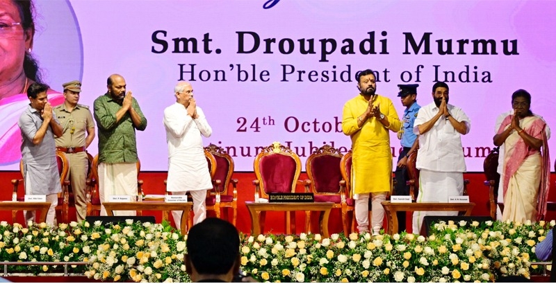 വനിതാ വിദ്യാഭ്യാസം സമൂഹ പരിവര്ത്തനത്തിനും രാഷ്ട്രനിര്മ്മാണത്തിനും നിര്ണായകമെന്ന് രാഷ്ട്രപതി ദ്രൗപദി മുര്മു