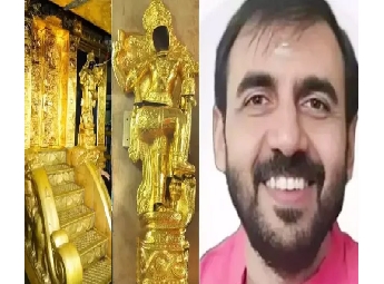 ശബരിമലയില് നിന്നു ഉണ്ണികൃഷ്ണന് പോറ്റി കടത്തിയ സ്വര്ണം ബെല്ലാരിയിലെ ജൂവലറ...