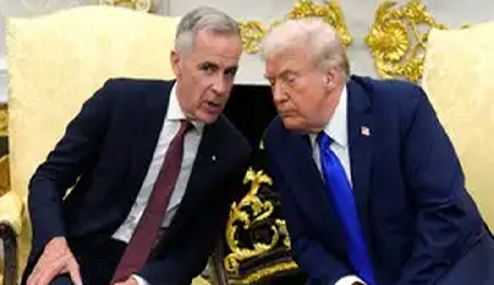 താരിഫ് വിരുദ്ധ പരസ്യം; പ്രധാനമന്ത്രി മാര്ക്ക് കാര്നി ട്രംപിനോട് മാപ്പ് പറഞ്ഞു താരിഫ് വിരുദ്ധ പരസ്യം; പ്രധാനമന്ത്രി മാര്ക്ക് കാര്നി ട്രംപിനോട് മാപ്പ് പറഞ്ഞു