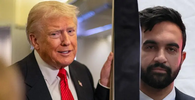 ന്യൂയോര്ക്ക് മേയര് തെരഞ്ഞെടുപ്പ്; മംദാനിക്ക് വോട്ട് ചെയ്യുന്ന യഹൂദന് മണ്ടനെന്ന വിവാദ പ്രസ്താവനയുമായി ട്രംപ് ന്യൂയോര്ക്ക് മേയര് തെരഞ്ഞെടുപ്പ്; മംദാനിക്ക് വോട്ട് ചെയ്യുന്ന യഹൂദന് മണ്ടനെന്ന വിവാദ പ്രസ്താവനയുമായി ട്രംപ്