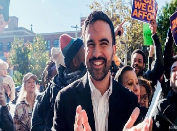 ന്യൂയോര്‍ക്ക് സിറ്റി മേയര്‍തെരഞ്ഞെടുപ്പില്‍ സോഹ്രാന്‍ മംദാനിക്ക് ജയം