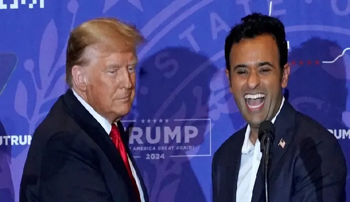 ഒഹായോ ഗവര്‍ണര്‍ സ്ഥാനാര്‍ത്ഥിയായി വിവേക് രാമസ്വാമിയെ പിന്തുണച്ച് ട്രംപ് ; MAGA പക്ഷത്തിന് അതൃപ്തി