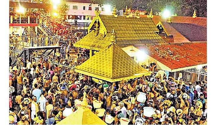 ശബരിമല ദര്ശനത്തിന് ഓണ്ലൈന് ബുക്കിംഗ് അനിവാര്യമെന്ന് ദേവസ്വം ബോര്ഡ്; സമയാനുസൃതമായി ദര്ശനത്തിനെത്തണം; ബുക്കിങ് ഇല്ലാത്തവര്ക്ക് ബുദ്ധിമുട്ട് നേരിടേണ്ടി വരും ശബരിമല ദര്ശനത്തിന് ഓണ്ലൈന് ബുക്കിംഗ് അനിവാര്യമെന്ന് ദേവസ്വം ബോര്ഡ്; സമയാനുസൃതമായി ദര്ശനത്തിനെത്തണം; ബുക്കിങ് ഇല്ലാത്തവര്ക്ക് ബുദ്ധിമുട്ട് നേരിടേണ്ടി വരും