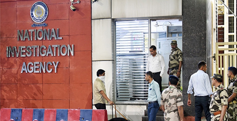 അഞ്ച് സംസ്ഥാനങ്ങളിലെ പത്ത് കേന്ദ്രങ്ങളില്‍ എന്‍ ഐ എ റെയ്ഡ്