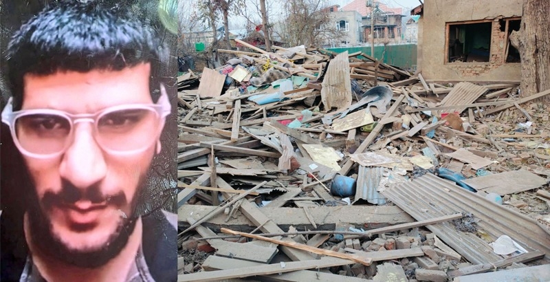 ചെങ്കോട്ട സ്‌ഫോടനത്തിലെ മുഖ്യപ്രതി ഡോ. ഉമര്‍ നബിയുടെ വീട് തകര്‍ത്തു