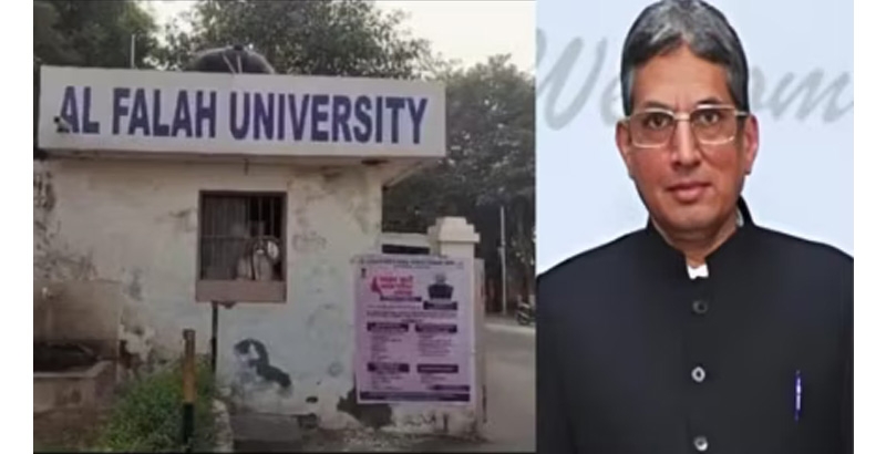 അല്‍ഫലാഹ് സര്‍വകലാശാല ചെയര്‍മാന്‍ ജവാദ് സിദ്ദീഖിയെ കള്ളപ്പണം വെളുപ്പിക്കല്‍ കേസില്‍ ഇഡി അറസ്റ്റ് ചെയ്തു