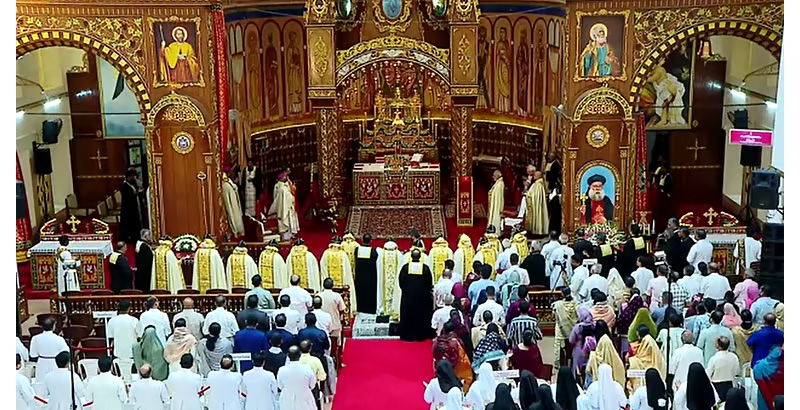 കുരിയാക്കോസ് മാര്‍ ഒസ്താത്തിയോസും യൂഹോനോന്‍ മാര്‍ അലക്‌സിയോസും അഭിഷിക്തരായി.