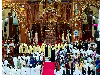 കുരിയാക്കോസ് മാര്‍ ഒസ്താത്തിയോസും യൂഹോനോന്‍ മാര്‍ അലക്‌സിയോസും അഭിഷിക്തരായി.