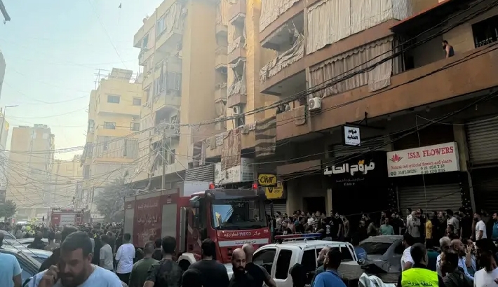 വെടി നിര്‍ത്തല്‍ ലംഘിച്ച് ബെയ്‌റൂത്തില്‍ ഇസ്രായേല്‍ ആക്രമണം