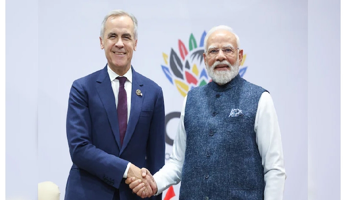 മോഡി-കാര്‍ണി കൂടിക്കാഴ്ചയില്‍ ഇന്ത്യ-കാനഡ സമഗ്ര സാമ്പത്തിക പങ്കാളിത്ത കരാര്‍ ചര്‍ച്ചകള്‍ പുനരാരംഭിക്കാന്‍ ധാരണ