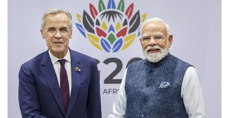 കാനഡ-ഇന്ത്യ ബന്ധം പുതുയുഗത്തിലേക്ക് ; 2026ല്‍ മാര്‍ക്ക് കാര്‍നി ഇന്ത്യ സന്ദര്‍ശിക്കും