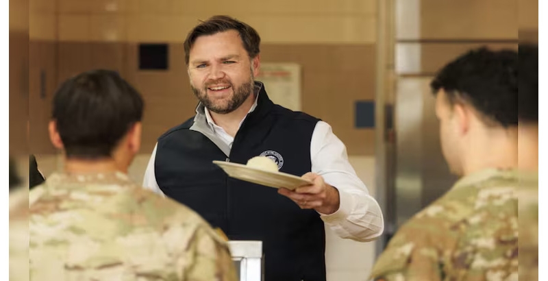 'ടര്ക്കിക്കു രുചിയില്ല ചിക്കനാണ് രാജാവ് ' ; ജെഡി വാന്സിന്റെ തമാശക...