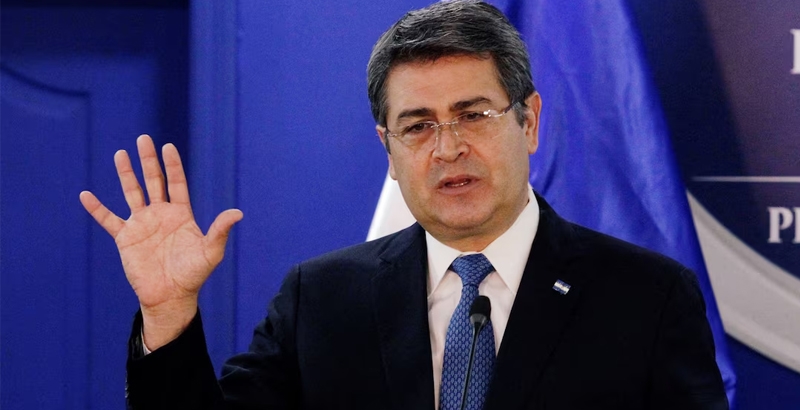 ട്രംപ് മാപ്പ് നല്‍കിയതിന് പിന്നാലെ ഹൊണ്ടുറാസ് മുന്‍ പ്രസിഡന്റ് ജയില്‍ മോചിതനായി