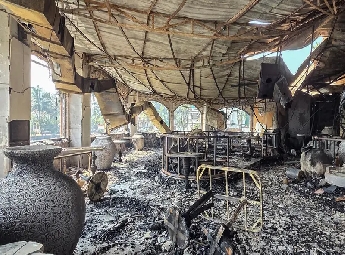 നൈറ്റ് ക്ലബ്ബിലെ തീപിടുത്തത്തിന് കാരണം അകത്ത് പടക്കം പൊട്ടിച്ചതെന്ന് ഗോവ മുഖ്യമന്ത്രി