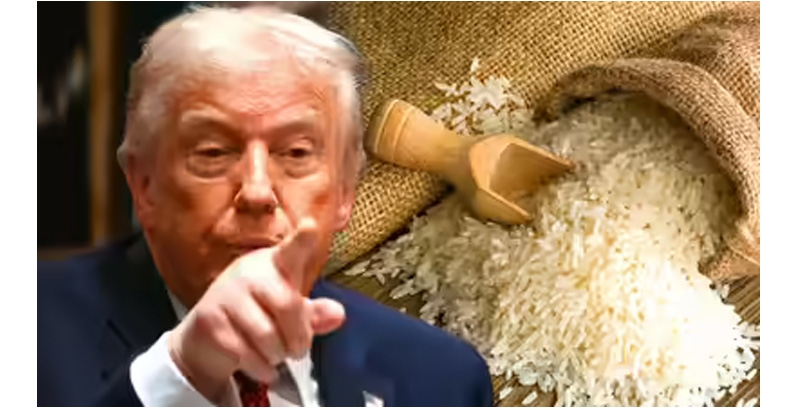 ഇന്ത്യന്‍ അരി ഇറക്കുമതിക്കെതിരെ ട്രംപ്;  പുതിയ തീരുവകള്‍ക്ക് വഴിയൊരുങ്ങുമെന്ന് ഭീഷണി