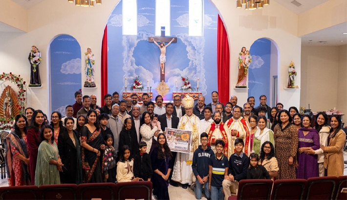 സീറോ മലബാര് കണ്വെന്ഷന് കിക്കോഫിന് ഓസ്റ്റിനിലെ ദേവാലയത്തില് ആവേശകരമായ പ്രതികരണം: കിക്കോഫ് മാര് ജോയ് ആലപ്പാട്ട് നിര്വഹിച്ചു സീറോ മലബാര് കണ്വെന്ഷന് കിക്കോഫിന് ഓസ്റ്റിനിലെ ദേവാലയത്തില് ആവേശകരമായ പ്രതികരണം: കിക്കോഫ് മാര് ജോയ് ആലപ്പാട്ട് നിര്വഹിച്ചു