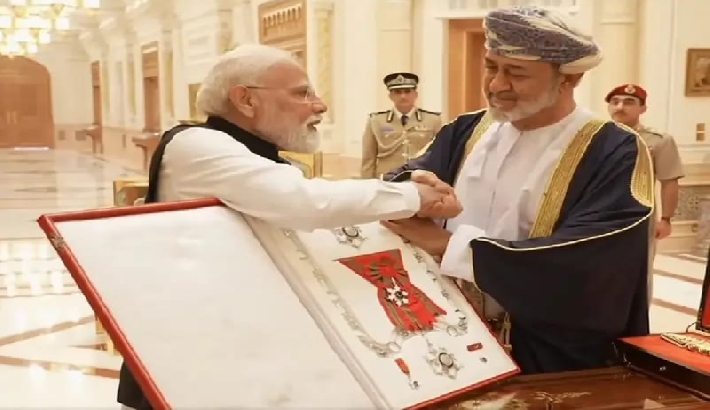 മോഡിക്ക് ഒമാന്റെ പരമോന്നത ബഹുമതി; ഡൽഹി– മസ്കറ്റ് വ്യാപാര കരാർ ഒപ്പുവച്ചു