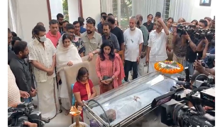 ശ്രീനിവാസന്റെ സംസ്‌കാരം നാളെ ഔദ്യോഗിക ബഹുമതികളോടെ