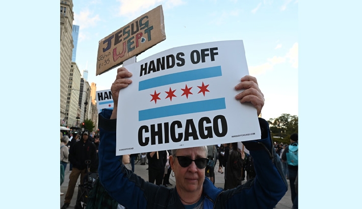 ഷിക്കാഗോയില്‍ സൈന്യം വേണ്ട: ട്രംപിന്റെ നീക്കത്തിന് സുപ്രീം കോടതിയില്‍ നിന്ന് തിരിച്ചടി