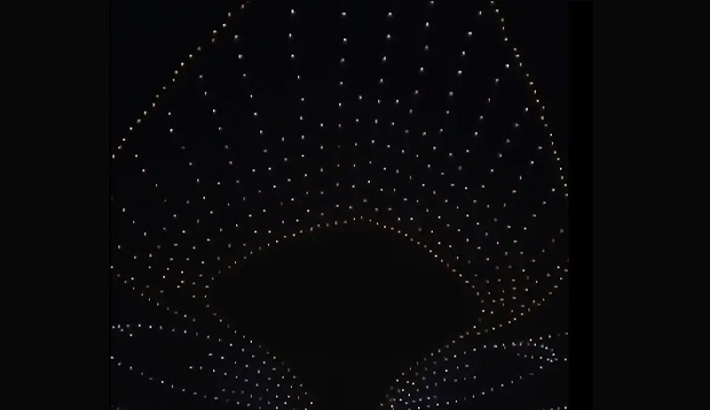 നവി മുംബൈ ആകാശത്ത് 1,515 ഡ്രോണുകളുടെ വിസ്മയം; അന്താരാഷ്ട്ര വിമാനത്താവള ഉദ്ഘാടനത്തിന് മുന്നോടിയായി ദീപ്ത പ്രദര്ശനം നവി മുംബൈ ആകാശത്ത് 1,515 ഡ്രോണുകളുടെ വിസ്മയം; അന്താരാഷ്ട്ര വിമാനത്താവള ഉദ്ഘാടനത്തിന് മുന്നോടിയായി ദീപ്ത പ്രദര്ശനം