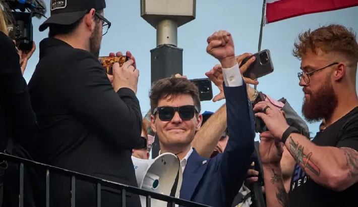 'ഇത് നിന്റെ നാടല്ല': വിവേക് രാമസ്വാമിക്കെതിരെ വീണ്ടും വംശീയ അധിക്ഷേപവുമായി നിക് ഫുവന്റസ്