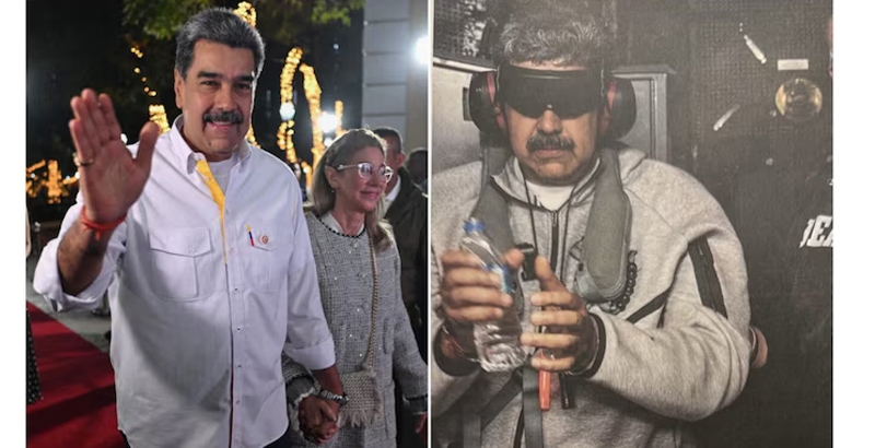 അര്ധരാത്രി റെയ്ഡ്: കിടക്കയില് നിന്നു മഡൂറോയെ യുഎസ് സൈനികര് വലിച്ചിഴച്ച് ...