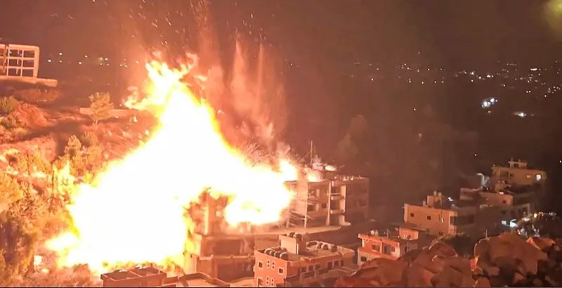 വെടിനിര്‍ത്തല്‍ കരാര്‍ നിലനില്‍ക്കേ ലബനനില്‍ വീണ്ടും ഇസ്രയേല്‍ വ്യോമാക്രമണ...