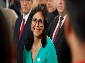 വെനസ്വേലയുടെ ഇടക്കാല പ്രസിഡന്റായി ഡെല്‍സി റോഡ്രിഗസ് ചുമതലയേറ്റു