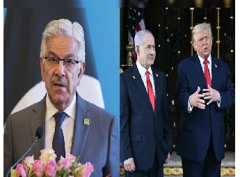 'മനുഷ്യത്വത്തിനെതിരായ ഏറ്റവും വലിയ കുറ്റവാളി'; മഡൂറോയെ പോലെ അമേരിക്ക നെതന്യാഹുവിനെയും തട്ടിക്കൊണ്ടുപോകണമെന്ന് പാക് പ്രതിരോധമന്ത്രി