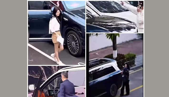 ചൈന '2080ൽ' ജീവിക്കുകയാണോ? കൈചലനത്തിലൂടെ തന്നെ തുറക്കുന്ന ഡ്രൈവർലെസ് കാറുകൾ; വൈറൽ വീഡിയോ