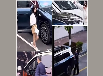 ചൈന '2080ൽ' ജീവിക്കുകയാണോ? കൈചലനത്തിലൂടെ തന്നെ തുറക്കുന്ന ഡ്രൈവർലെസ് കാറുകൾ; വൈറൽ വീഡിയോ