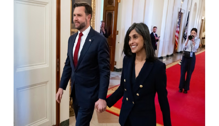 ഉഷ വാൻസ് നാലാമത്തെ കുഞ്ഞിനെ കാത്തിരിക്കുന്നു; ജൂലൈയിൽ ആൺകുഞ്ഞ് ജനിക്കുമെന്ന് ദമ്പതികൾ