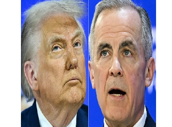 ചൈനയുമായുള്ള വ്യാപാര കരാറിനെച്ചൊല്ലി കാനഡയ്ക്കെതിരെ 100 ശതമാനം തീരുവ ഭീഷണിയുമായി ട്രംപ്